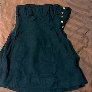 Black Strapless Shirt